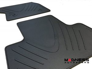 Alfa Romeo Stelvio Floor Mats - Genuine Alfa - All Weather Rubber Alfa Romeo Stelvio Floor Mats - Genuine Alfa - All Weather Rubber